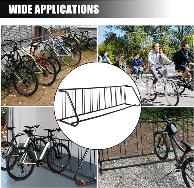 Commercial Grid Bike Rack for 10 Bikes - Image 6