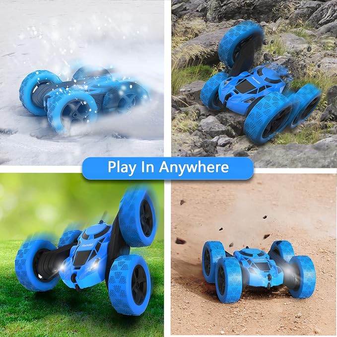 Remote Control Car Double Sided 360°Rotating 4WD RC Cars - Image 6
