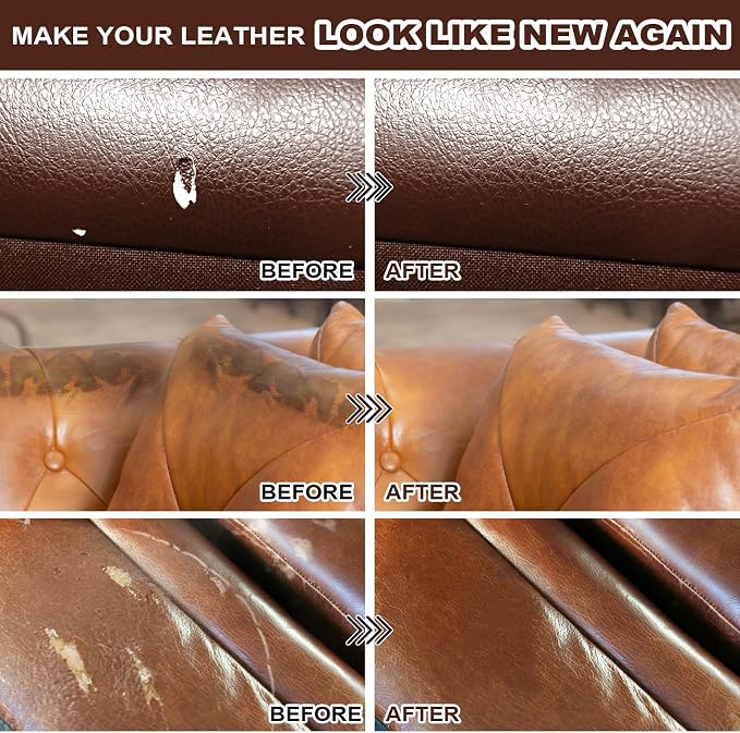 STARTSO WORLD Brown Leather & Vinyl Repair Kit - Image 6