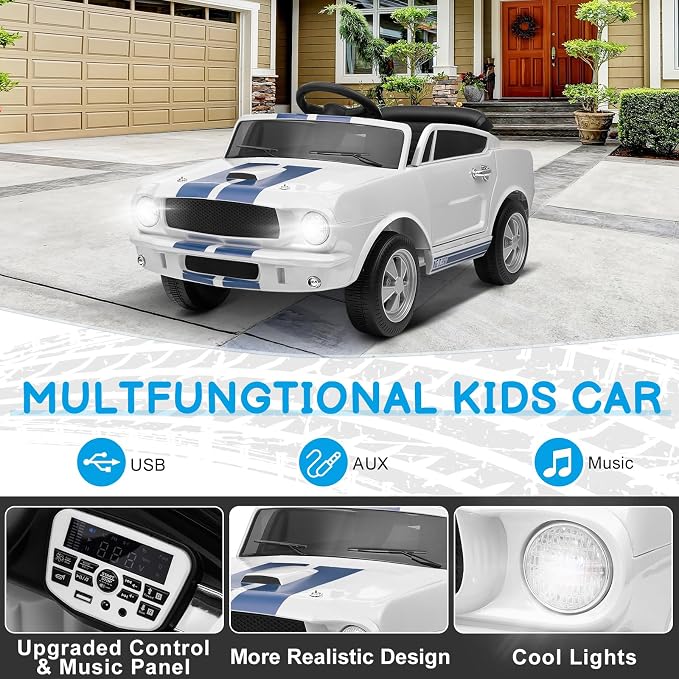 Winado Licensed Shelby Electric Car - Image 2