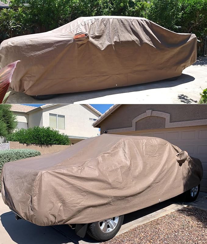 Tecoom Thick Shell Truck Pickup Car Cover Waterproof Windproof - Image 5