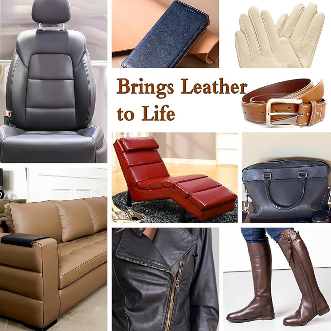 Dark Gray Recoloring Balm Leather Vinyl Auto Dash Board Car Interior Seats - Image 5
