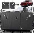 2nd Row Backrest Mat for 2024 2025 Hyundai Santa FE, All Weather TPE Seat Back by Houclemic