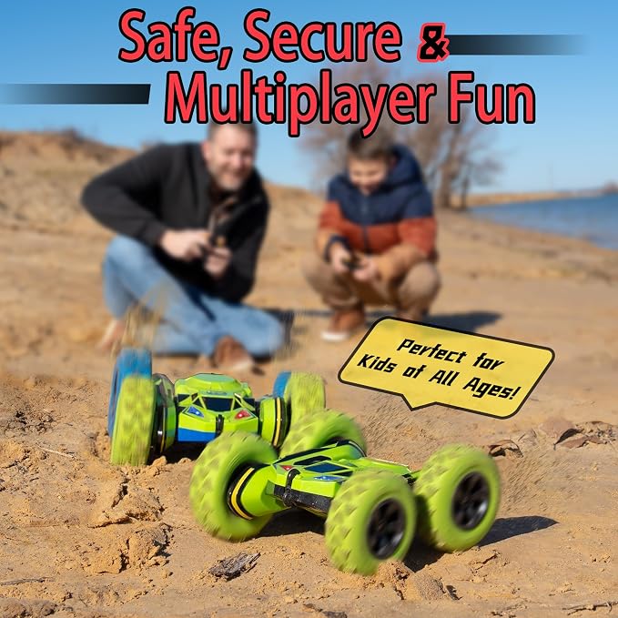 Threeking RC Stunt Car Remote Control Cars - Image 5