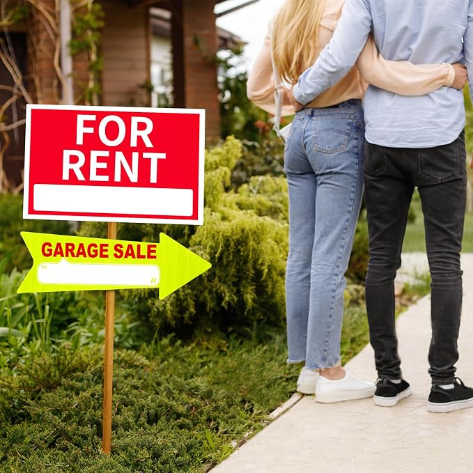 Wenqik 12 Pcs Garage Sale Signs - Image 7