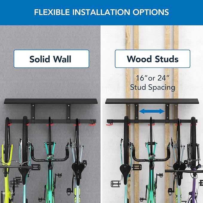 Mount-It! WheelsUp Bike Storage Rack - Image 8