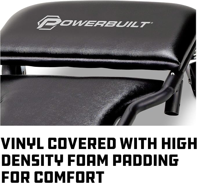Powerbuilt 42-Inch Triplex Folding Creeper, Rolling Seat, and Brake Stool - Image 4