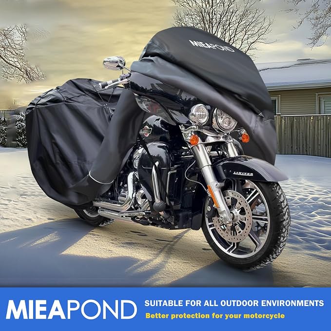 Motorcycle Cover for Harley Davidson Touring Models Road Glide Limited - Image 6