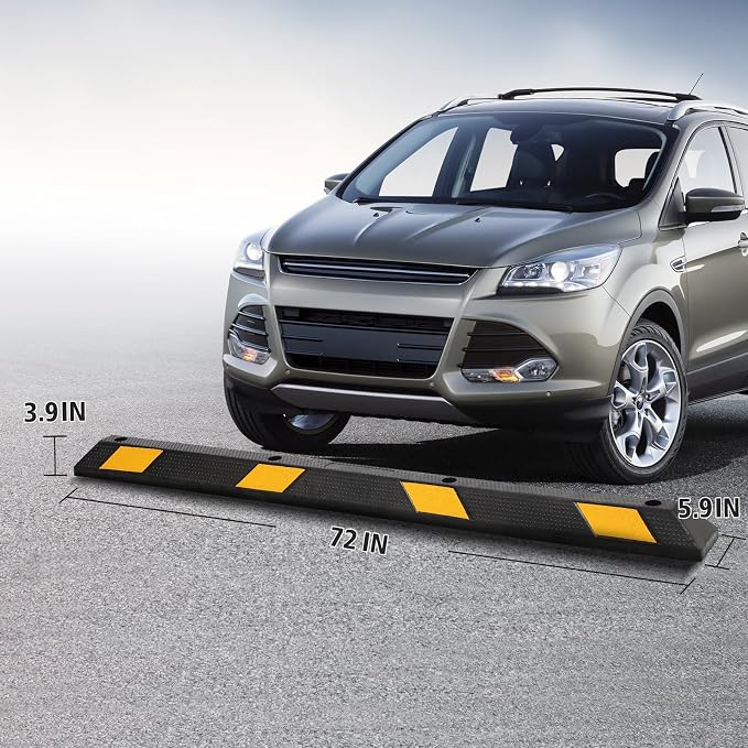 Heavy-Duty Rubber Parking Curb1 - Image 2