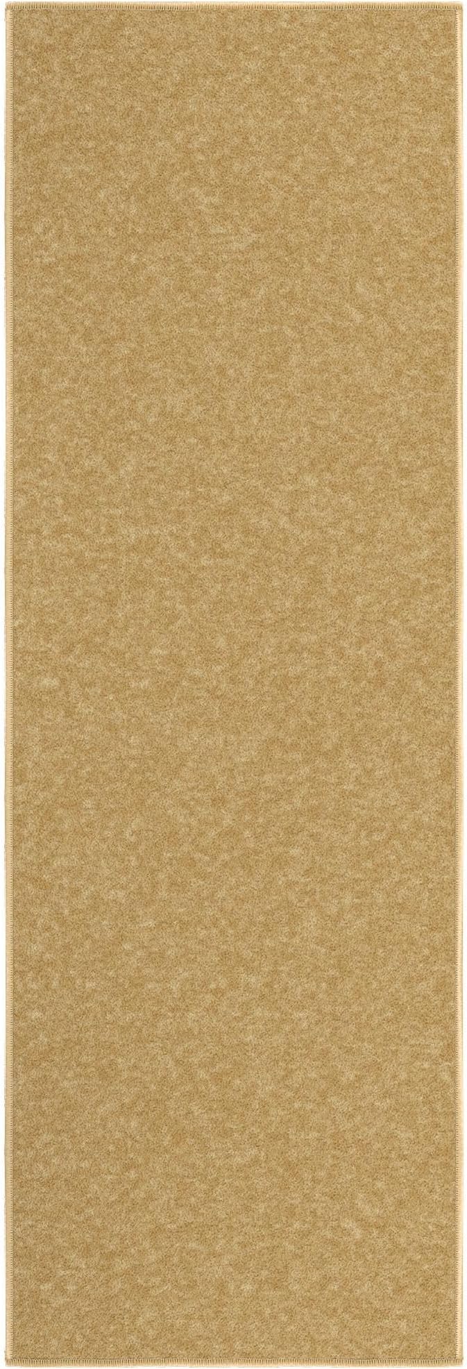 Ottomanson Hallway Runner Rug 20" x 59" Non Slip Solid Area Rugs Easy to Clean - Image 6