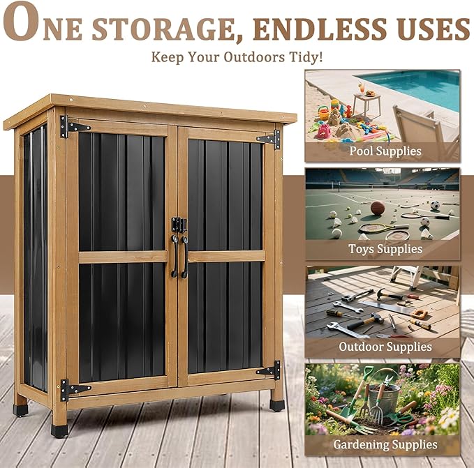 Weatherproof Outdoor Storage Cabinet - Image 7