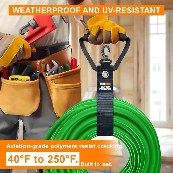 Extension Cord Holder Organizer 3 in 1 Multifunction, Garden Water Hoses - Image 5