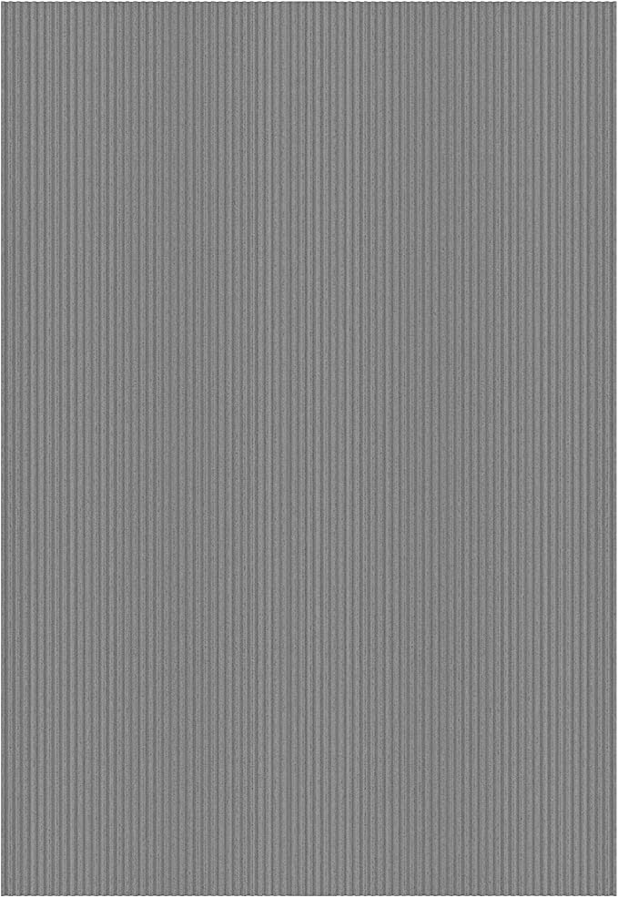Ottomanson 6'6" x 7' Mud Mat Area Rug Scraper Carpet - Image 7