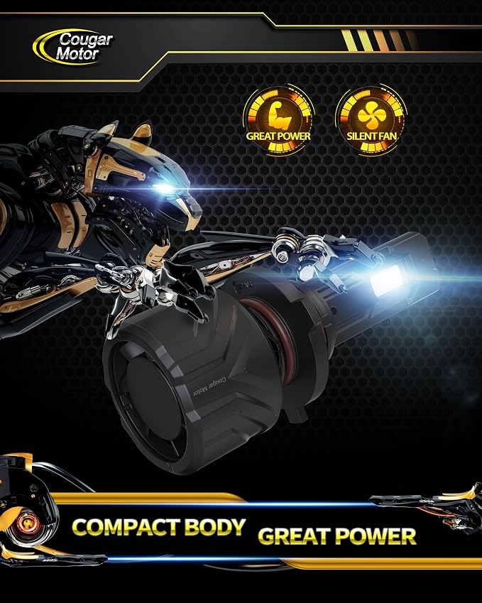 Cougar Motor 9005 Bulbs, HB3 Fog Lights 6500K White Non-Polarity 9005 Fog Bulb - Image 7