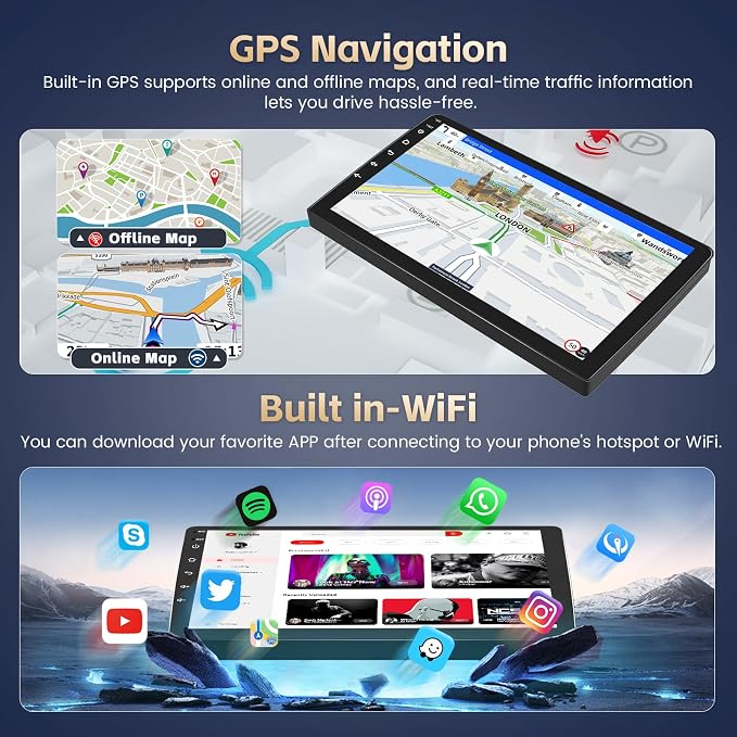 8 Core 2+64G Android 15 Car Stereo - Image 5