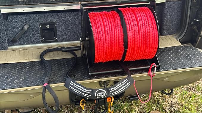DOWN UNDER OUTDOORS Heavy Duty Game/Log/4x4 Recovery Kit, Deer Drag, 550 ft of - Image 7