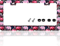 Tribal Elephant License Plate Frame Beautiful Animal License Plate Holder by TINALUIN