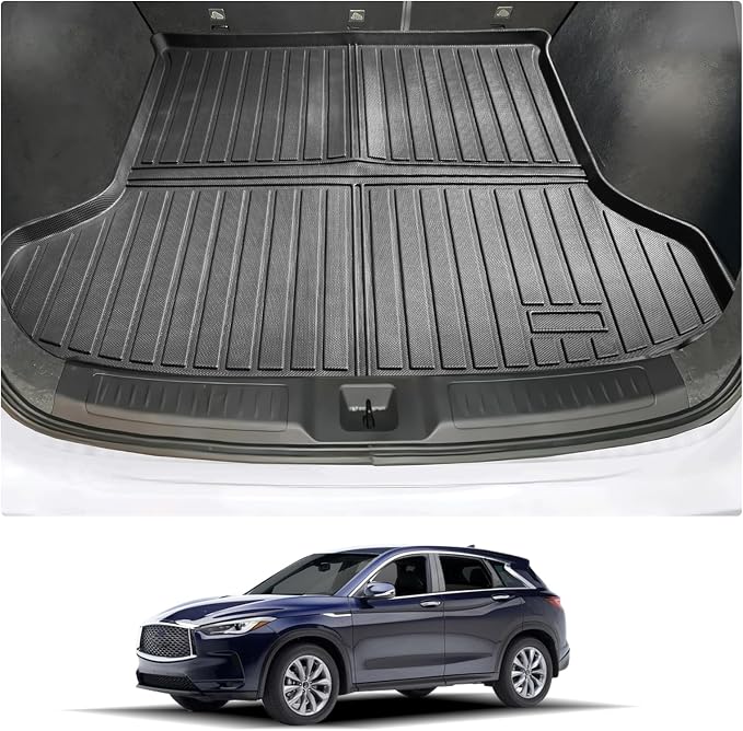 Cargo Mats Fit for Infiniti QX50 2025-2019/2022-2025 Infinit QX55 Trunk by Antsvnn