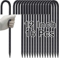 VVOKGO Rebar Stakes 12 Inches J Hook Heavy Duty Chain Link Fence Stakes by VVOKGO