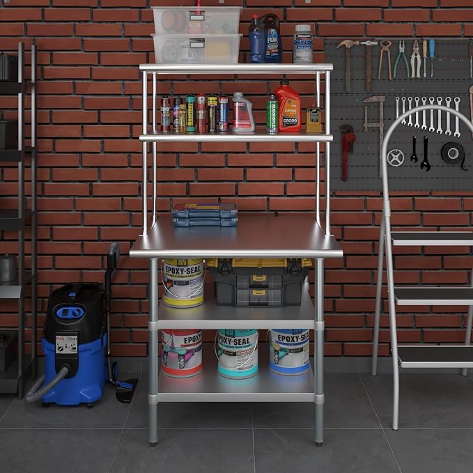 Amgood Stainless Steel Work Table - Image 7