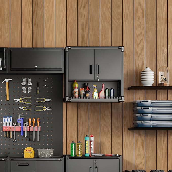 Garage Wall Cabinet, Metal Wall Cabinet - Image 7
