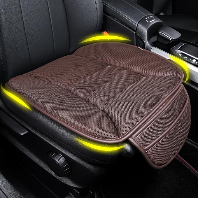 Premium Car Seat Cushion, Driver Cushion by LoftyAim