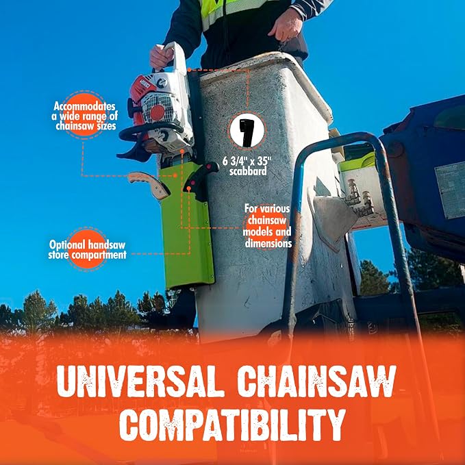 FORESTER Adjustable Bucket Chainsaw Scabbard - Image 3