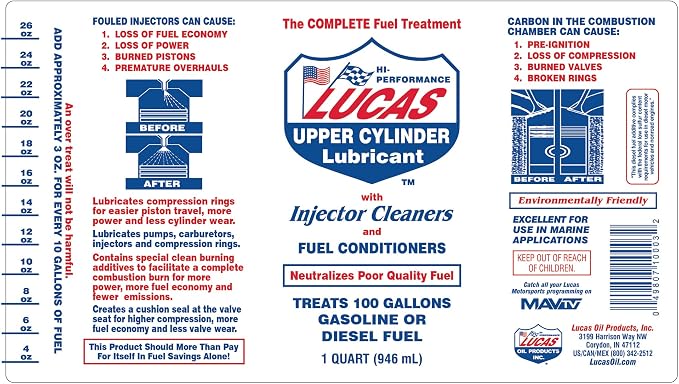 Lucas Oil 10003 Fuel Treatment - Image 4