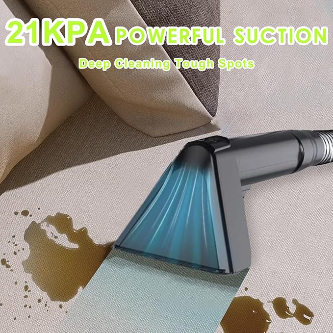 Portable Carpet & Upholstery Cleaner, Deep Cleaning - Image 2
