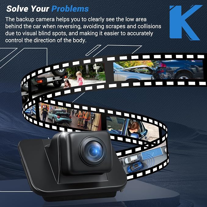 Backup Camera Rear View Camera Compatible - Image 3