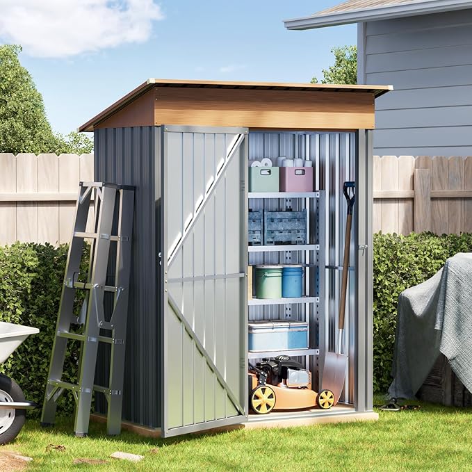 5x3FT Multi-Used Shed & Outdoor Storage Shed by OutdoorFirePit