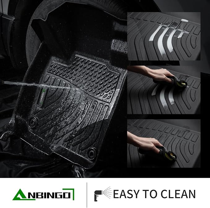 Floor Mats for VW Golf/Alltrack/GTI/R/Sportwagen MK7 2015-2021 Waterproof All - Image 5