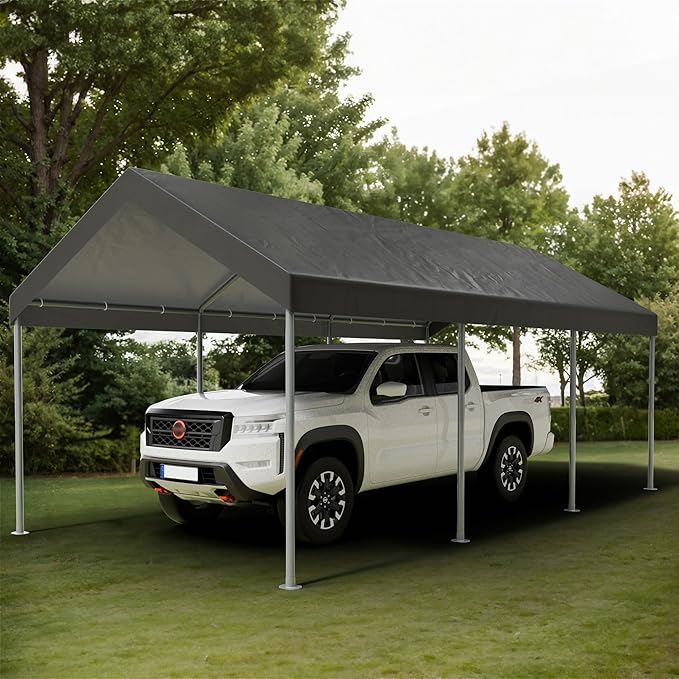 Shintenchi 10x20ft Heavy Duty Carport - Image 7