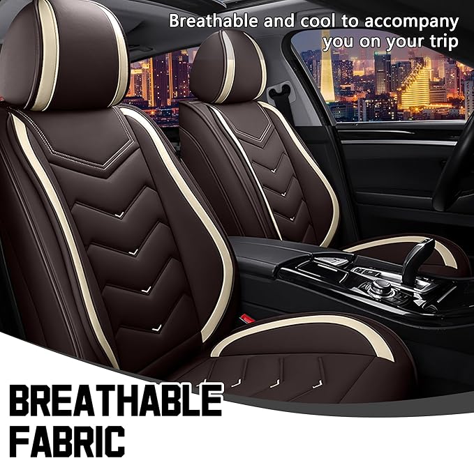 Car Seat Covers for Chrysler Pacifica 2004-2025, Stylish Sport Seat Cover - Image 6