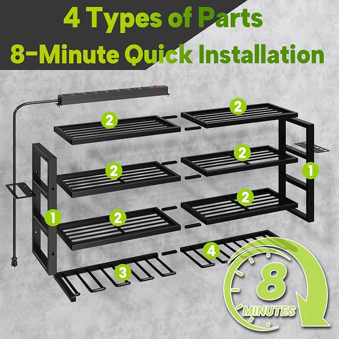 Large Power Tool Organizer Wall Mount - Image 7