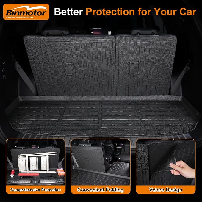 Binmotor-Floor Mats Cargo Liner Full Set - Image 2