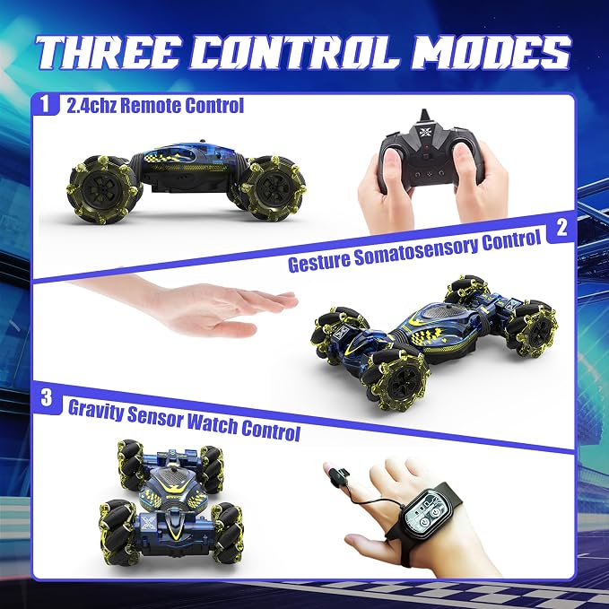 Gesture Sensing RC Stunt Car Toys - Image 5