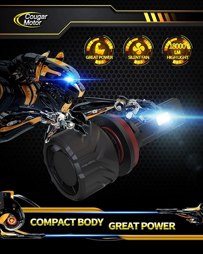Cougar Motor Fog Light, Powersports Bulbs only - Image 2