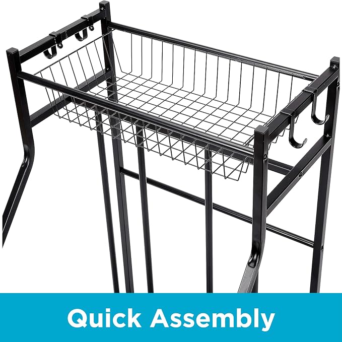 BIRDROCK HOME Bike Rack Garage Storage Floor Stand - Image 6