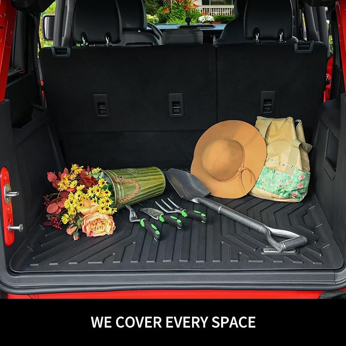 OEDRO Floor Mats Fit for Toyota 4Runner 2013-2024 5-Seater, Custom Fit TPE All - Image 6