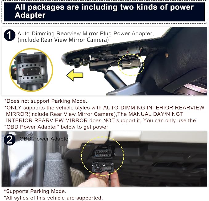 Front 4K & Rear 1080P Dash Cam Custom fit - Image 4