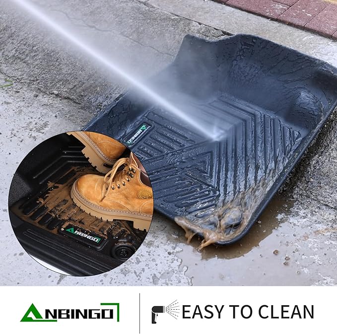 ANBINGO® Floor Mats & SeatBack Cargo Liner | CX90 2024-2025 8 Passenger | 2nd - Image 7