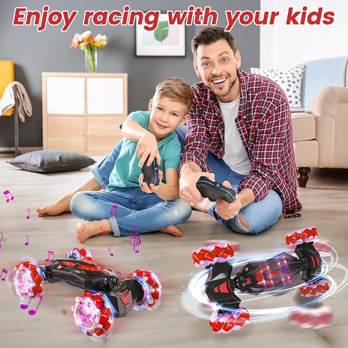 Gesture Sensing RC Stunt Car, Remote Control Car Toys - Image 7