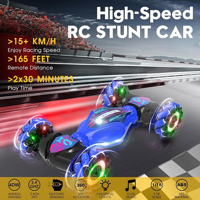 Gesture RC Car - Gesture Sensing RC Stunt Car Toys - Image 2