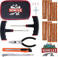 Vehiclex Tire Repair Kit for Plug and Patch by Vehiclex