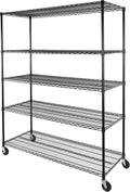 Seville Classics UltraDurable Heavy Duty NSF Solid Steel Wire Rack Storage Unit by SevilleClassics