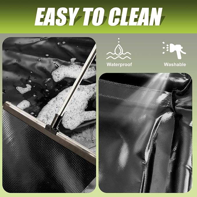 Garage Floor mat for SUV/Truck Containment Garage Car Mat for Snow Mud Rain - Image 3