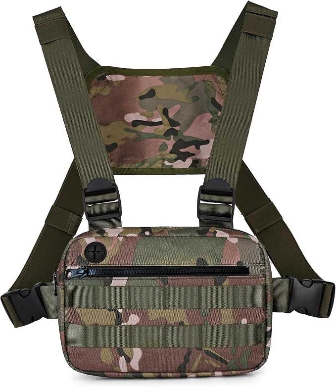 Outdoor Chest Bag For Men, EDC Chest Pack - Image 3