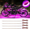 Pink Led Strip Lights, 12V Interior Light Strip IP68 Waterproof Cuttable by DUOFU365