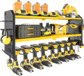 KAFAHOM Power Tool Organizer, Large 8 Drill Holder Wall Mount by KAFAHOM